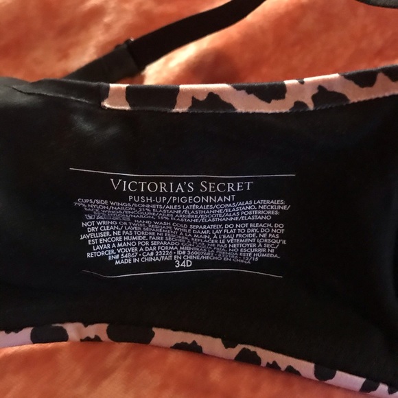 Leopard Print Victoria Secret Bra 34D - Picture 4 of 4